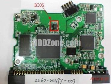 HDD PCB's BIOS/Main Controller IC(6)