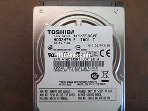 Toshiba P5B002439180 Hard Disk Drive