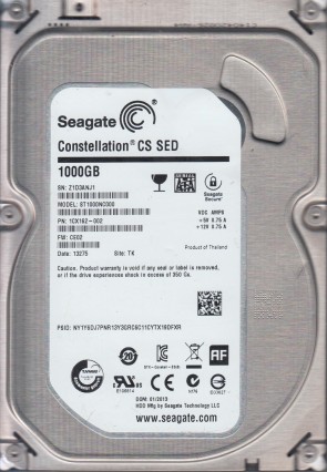 Seagate ST1000NC000 Hard Disk Drive