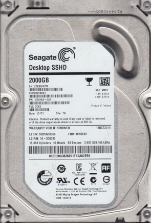 Seagate ST2000DX001 Hard Disk Drive