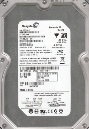 Seagate ST3250620NS Hard Disk Drive