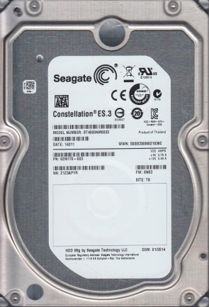 Seagate ST4000NM0033 Hard Disk Drive