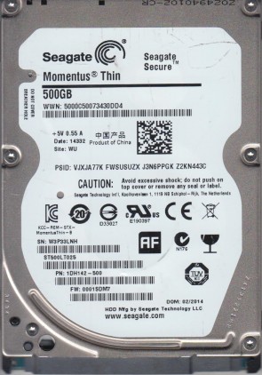 Seagate ST500LT025 Hard Disk Drive