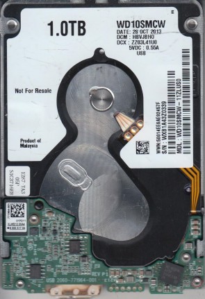 Western Digital WD10SMCW Hard Disk Drive