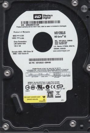 Western Digital WD1200JS Hard Disk Drive