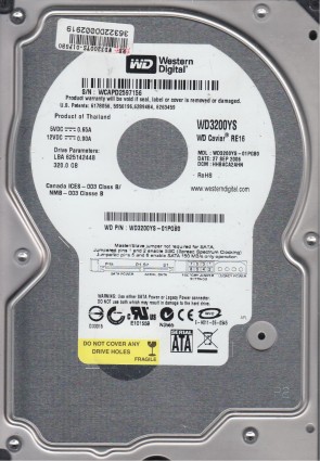 Western Digital WD3200YS Hard Disk Drive