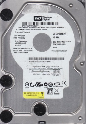 Western Digital WD3201ABYS Hard Disk Drive