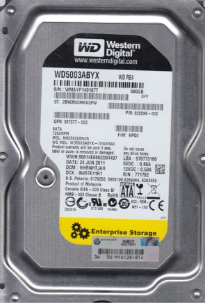 Western Digital WD5003ABYX Hard Disk Drive