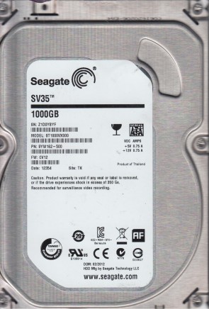 Seagate HDD ST1000VX000