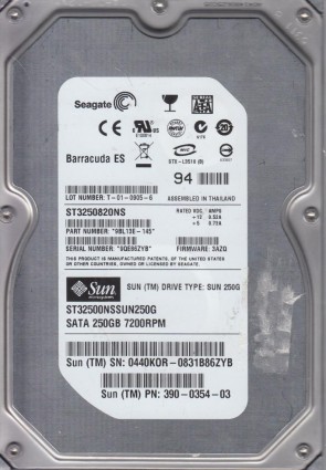 Seagate HDD ST3250820NS