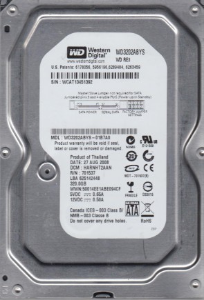 Western Digital HDD WD3202ABYS