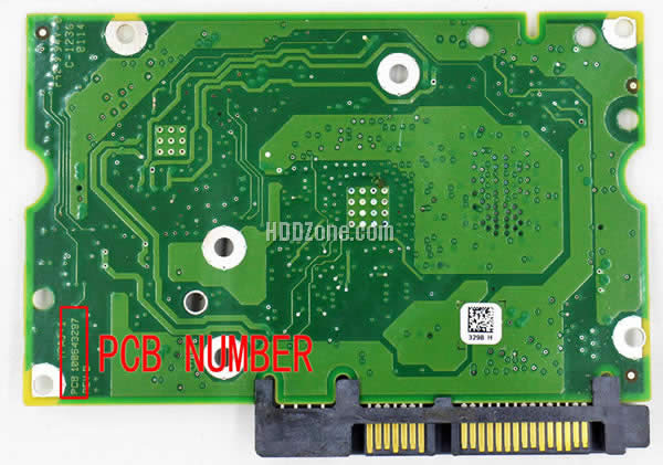 Seagate HDD PCB 100643297