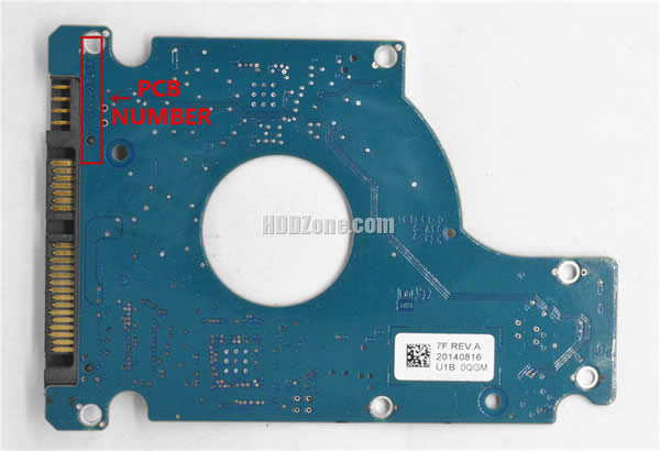 Samsung HDD PCB 100759990