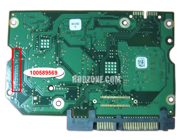 Seagate 100589569 PCB