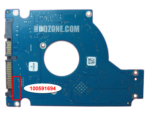 Seagate 100591694 PCB