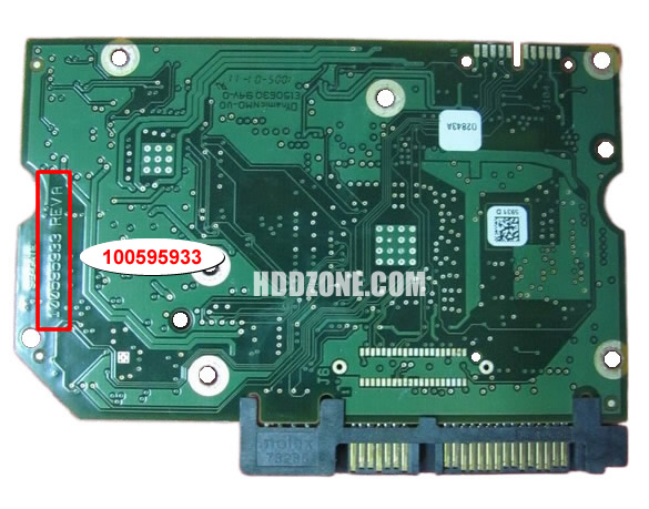 Seagate 100595933 PCB