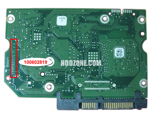 Seagate 100602819 PCB