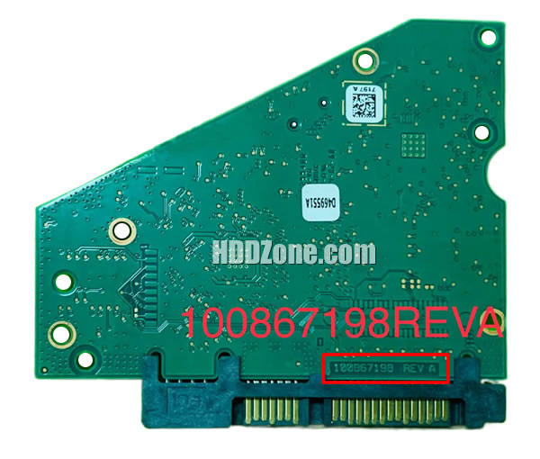 Seagate PCB 100867198