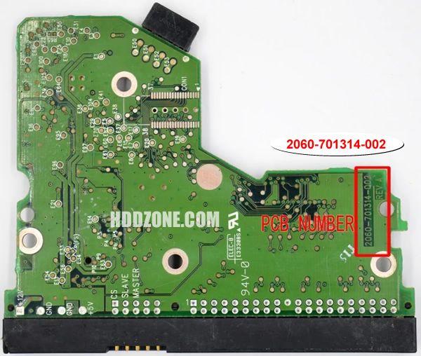 WD 2060-701314-002 PCB