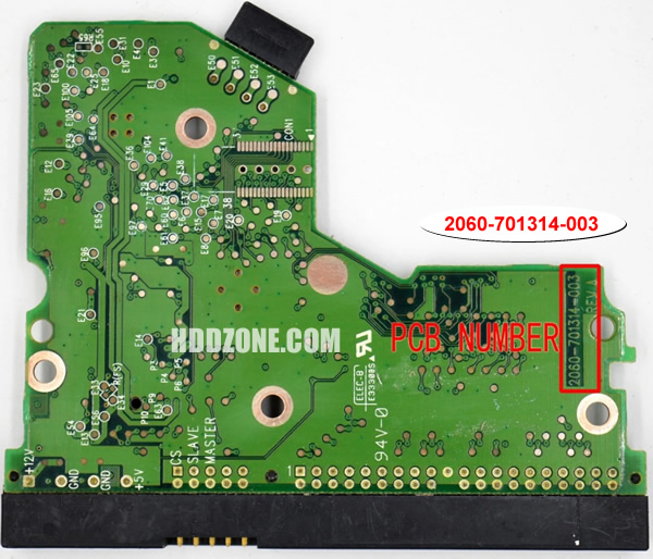 WD 2060-701314-003 PCB