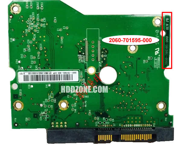 WD15EADS-00H7B0 WD PCB 2060-701595-000