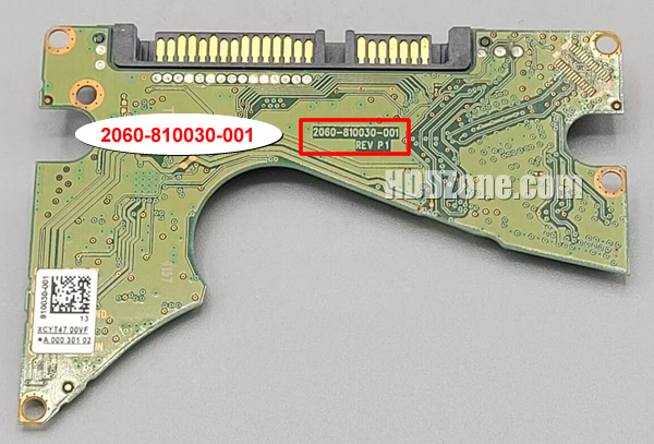 Western Digital PCB 2060-810030-001