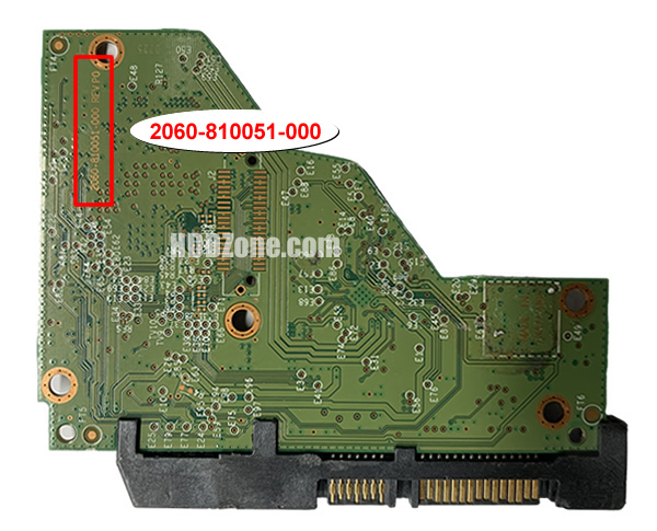 Western Digital PCB 2060-810051-000