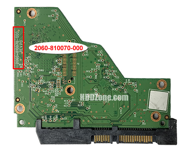 Western Digital PCB 2060-810070-000