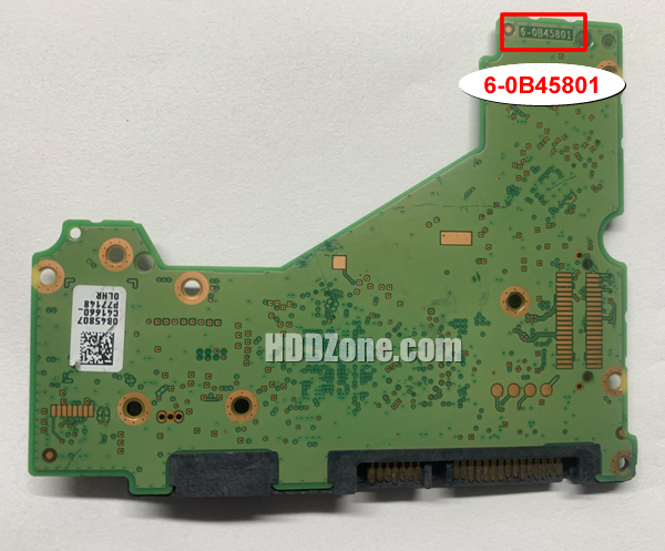 Seagate 6-0B45801 PCB