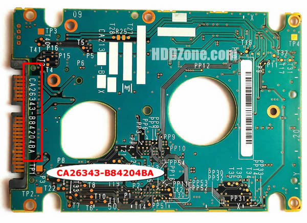 Fujitsu PCB CA26343-B84204BA