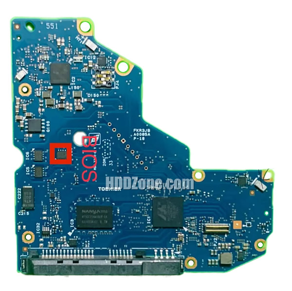 (image for) Toshiba G0085A PCB