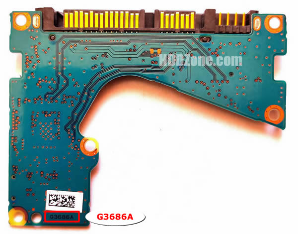 MQ02ABF100 Toshiba PCB G3686A