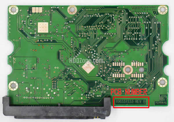 Seagate HDD PCB 100337233