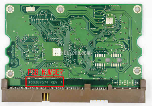 Seagate HDD PCB 100387574