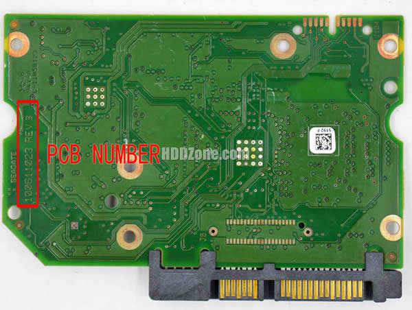 Seagate HDD PCB 100611023