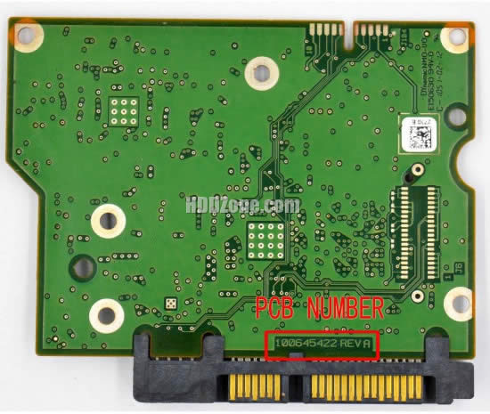 Steps to repair Seagate HDD PCB 100645422