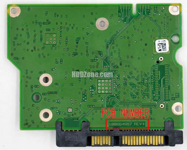 Steps to repair Seagate HDD PCB 100664987