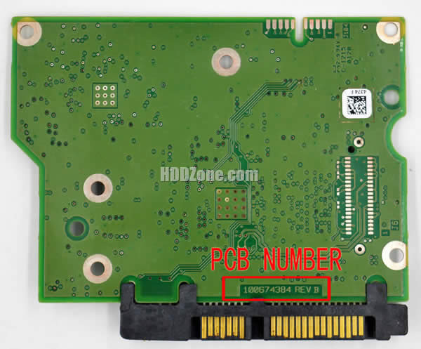 Seagate HDD PCB 100674384