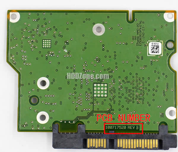 Steps to repair Seagate HDD PCB 100717520