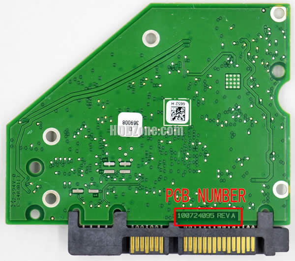 Seagate HDD PCB 100724095