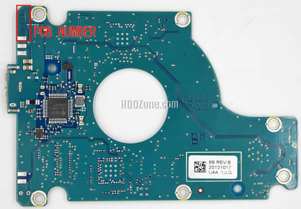 Samsung HDD PCB 100732076