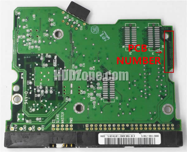 Western Digital HDD PCB 2060-001100-003