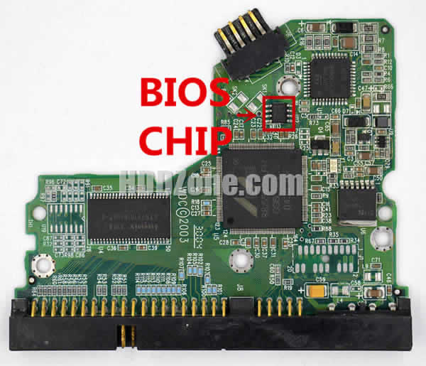 Western Digital HDD PCB 2060-001130-012