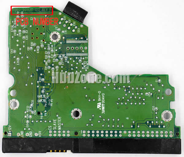 Western Digital HDD PCB 2060-001130-012