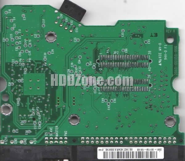 Western Digital HDD PCB 2060-001159-006