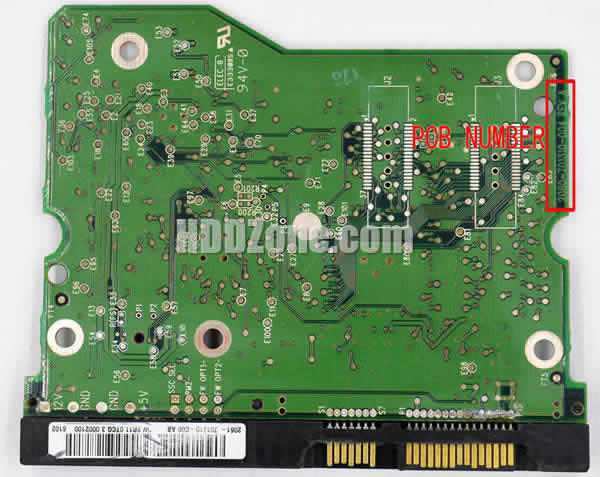 Western Digital HDD PCB 2060-701310-004