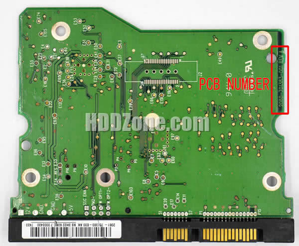 Steps to repair WD HDD PCB 2060-701383-001