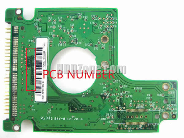 Western Digital HDD PCB 2060-701532-000