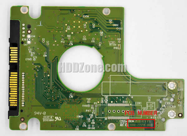 Western Digital HDD PCB 2060-771714-000