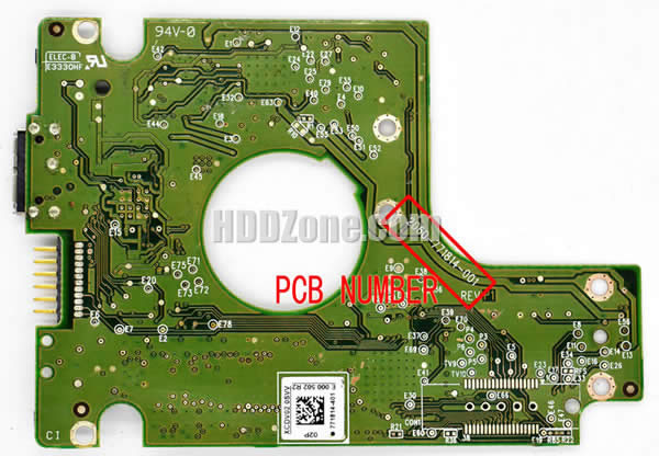 Steps to repair WD HDD PCB 2060-771814-001